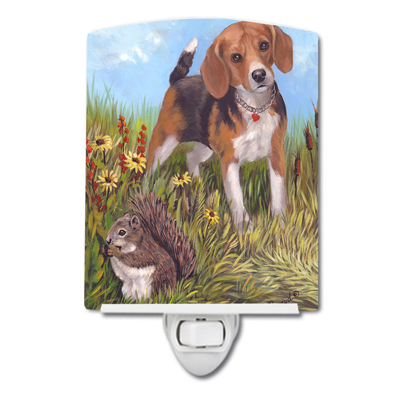 Veilleuse Westie, Beagle chasseur chassé