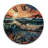 Robertsdale Solid Wood Wall Clock-1128901846