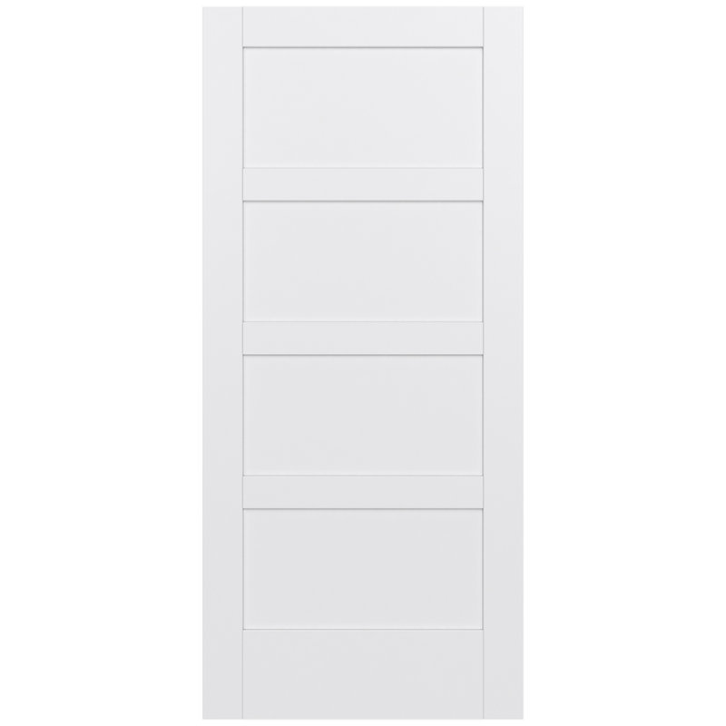 Porte intérieure 4 panneaux MODA, 36 po x 80 po