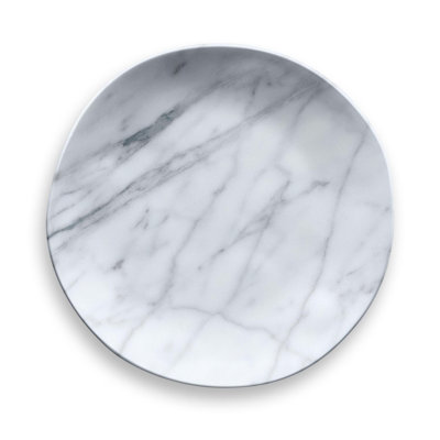 Reina Marble 10.5" Melamine Dinner Plate
