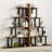 Amill Corner Shelf Unit，Set of 2 Ladder Shelving Unit-932212864