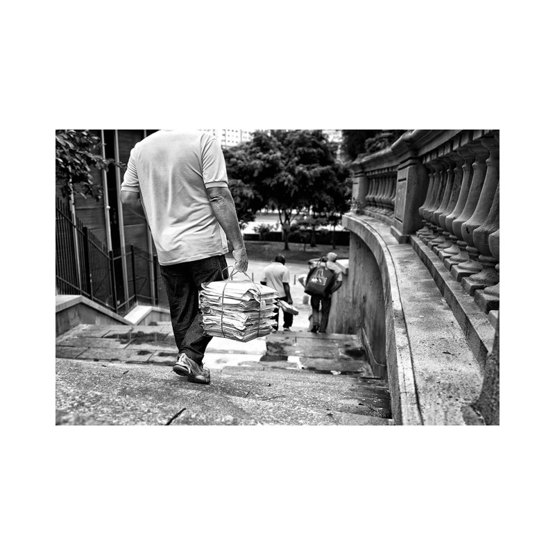 Street Photography LXV 1 Piece Wrapped Canvas Wall Art, 30.48 cm H x 45.72 cm W