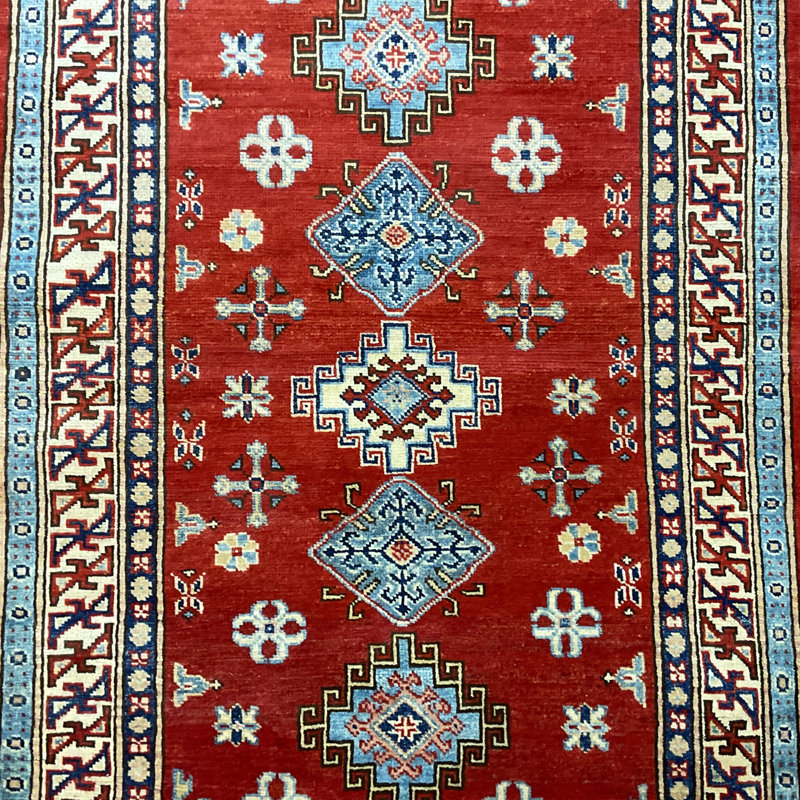  Tapis en laine fait à la main Kazak