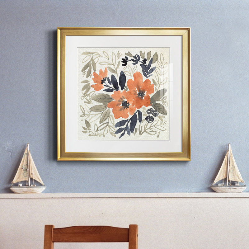 19_Sienna & Paynes I-Premium, reproduction encadrée prête à être accrochée, H 26,5 po x l 26,5 po x P 1,5 po, Blanc