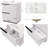Bathroom Vanity with Ceramic Sink and Full-Extension Drawers-1698140146