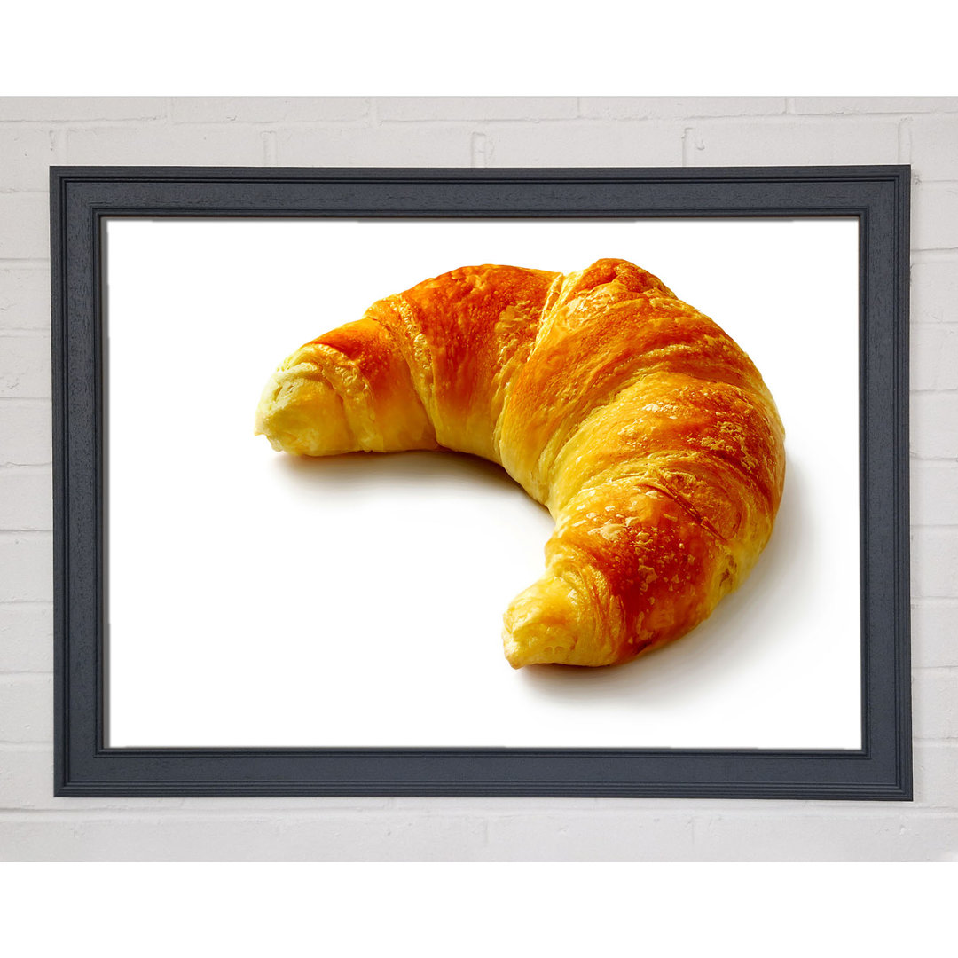 Croissant Delight - Einzelner Bilderrahmen Kunstdrucke