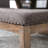 Eichler Polyester Upholstered Bench