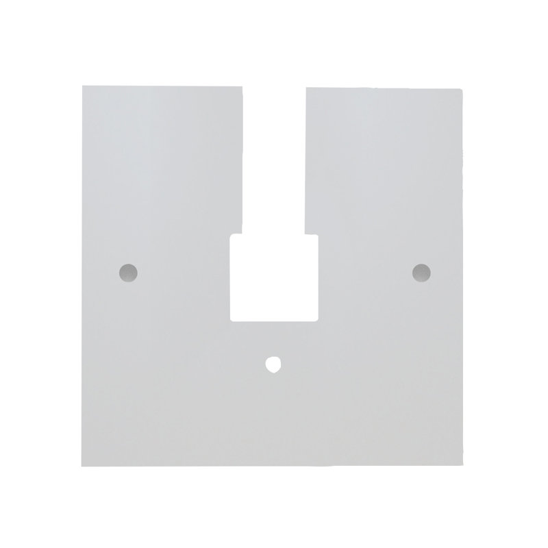 Outlet Box Cover Plate, White