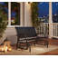 Banc oscillant pour 2 personnes Outsunny
