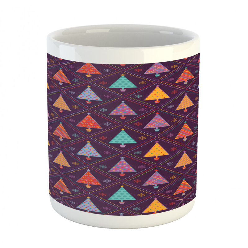 Tasse à café triangle trees