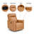31.5" Wide Modern Ultra Comfortable Swivel And Rocker Manual Recliner Chair-715396181