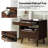 Nawaal Mid-Century Modern 2-Drawer Nightstand with Charging Station and Pull-Out Tray-1670842865