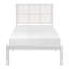 Lit plateforme grand Annie avec tête de lit en fausse canne blanche Annie-136261060-136261062