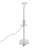 Aimilia 67'' White LED Task Floor Lamp Set