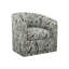 Featured Upholstery Swivel Barrel Chair