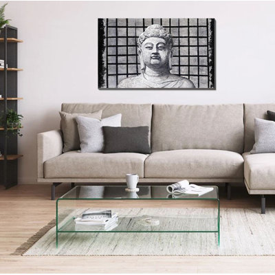 Bouddha peint à 50%