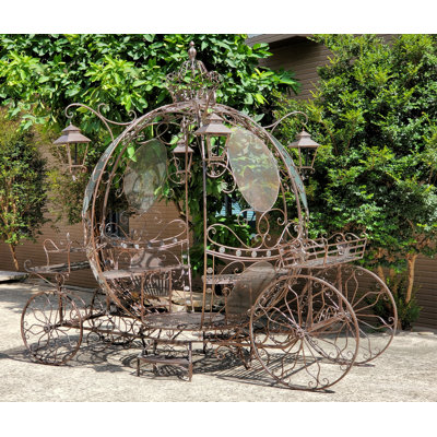 Large Round Cinderella Carriage "The Luciana"