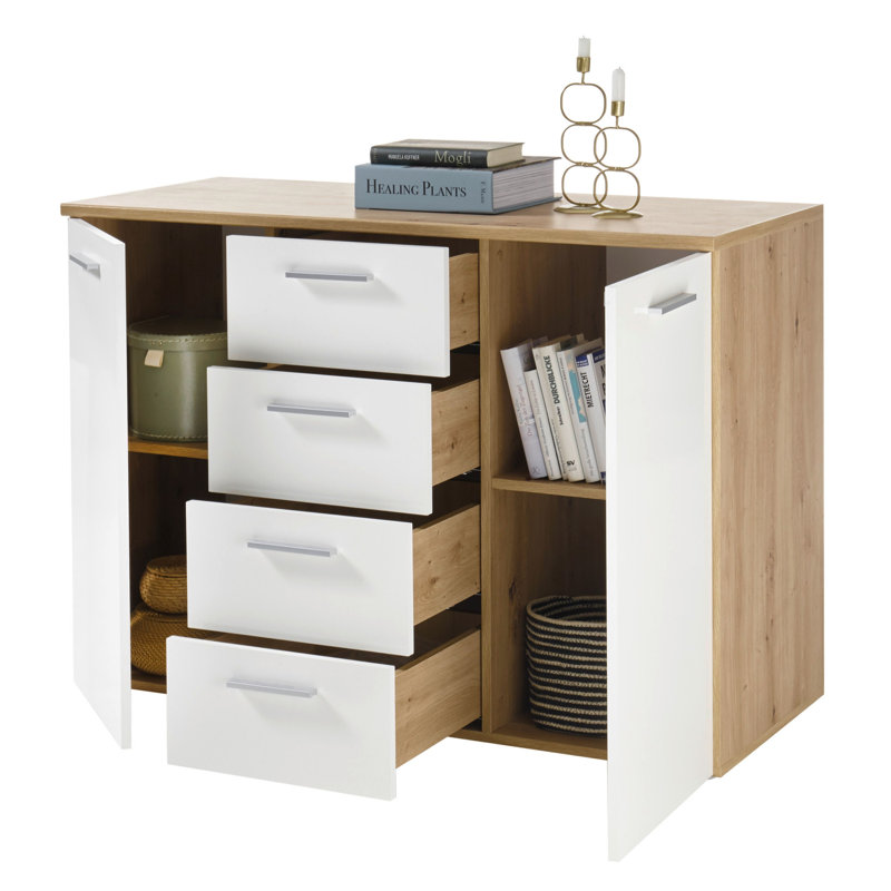 4 Drawer 120Cm W Chest of Drawers