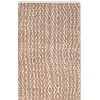 Akihiro Hand Woven Cotton Geometric Rug