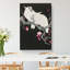 Plum Blossom Tree With Two Cockatoos by Ohara Koson - Wrapped Canvas-55338188
