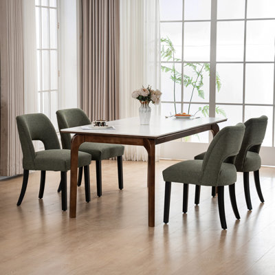 Isfried Upholstered Hollow Back Side Chair