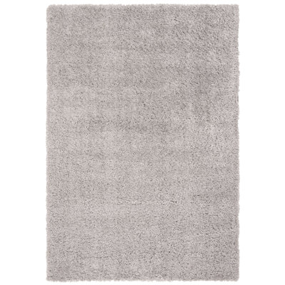 Tapis ivoire à poils longs Sador