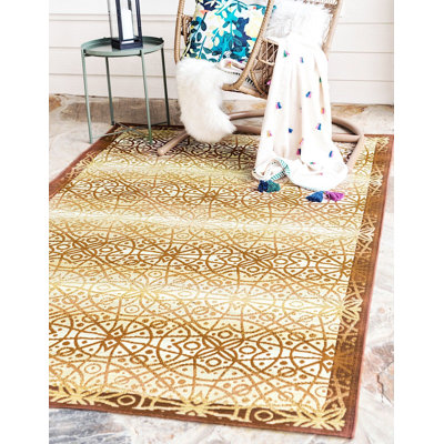 Tapis extérieur véranda couleur sable