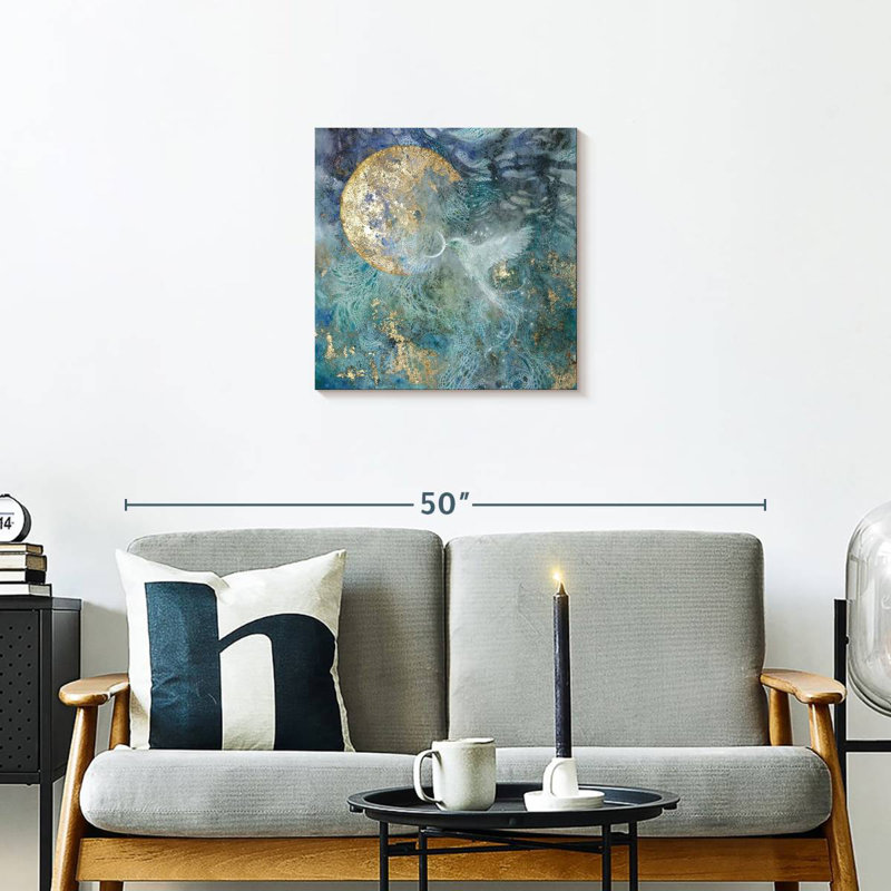 Kelan Slivers Of The Moon II, H 20 po x l 20 po