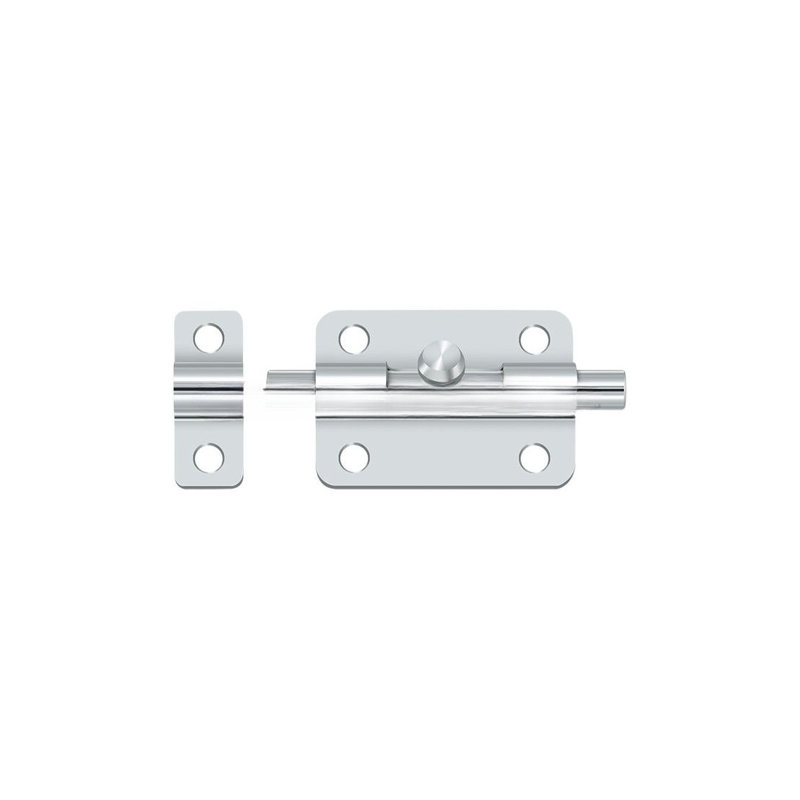 Barrel Latch/Catch/Bolt, Polished Chrome