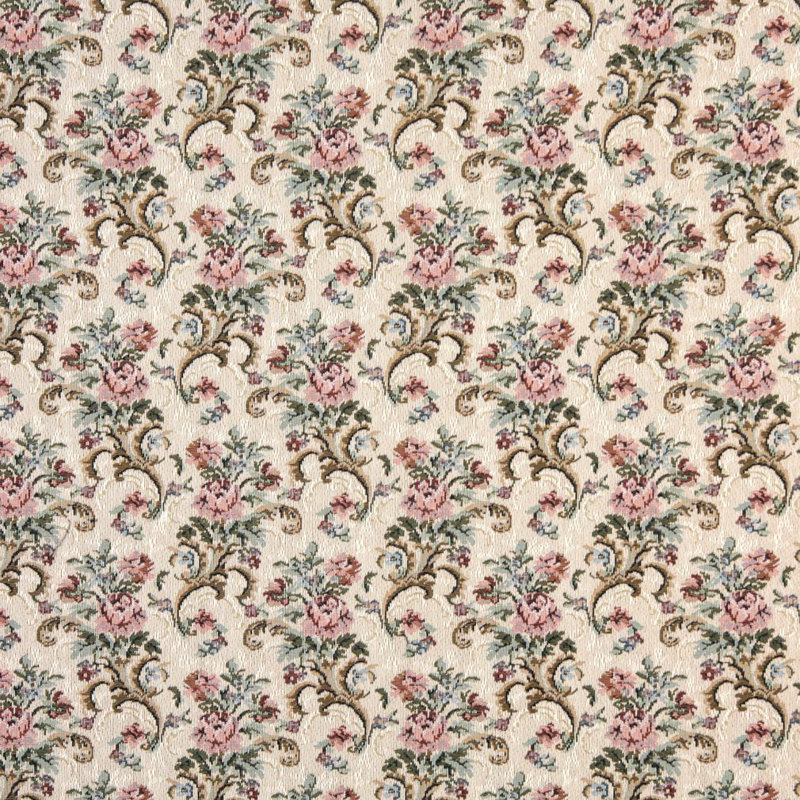 Tissu de tapisserie de cabine, Blanc / Bleu marine