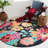 Sisag Hand Tufted Wool Floral Rug-345466482