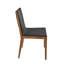 Chaise rembourrée en bois massif Aito-4387256