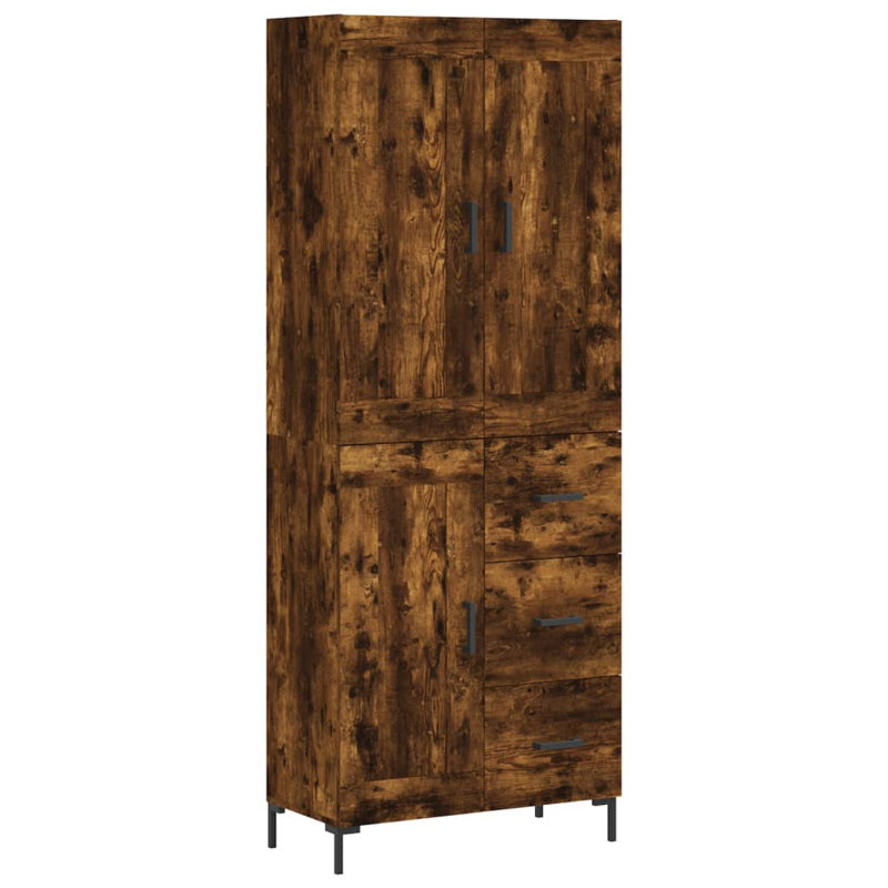 69.5cm Sideboard, Smoked Oak