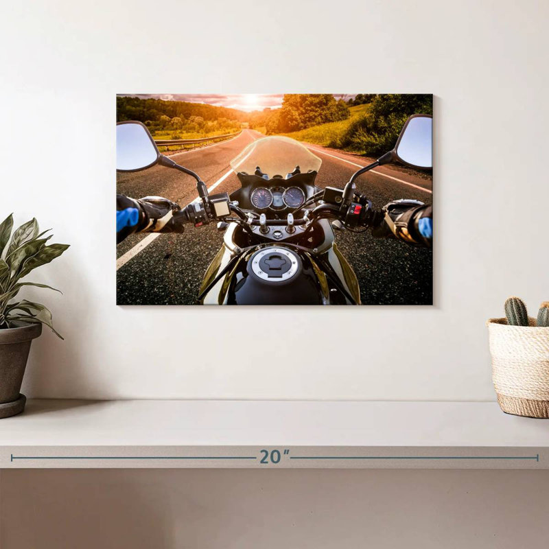 Moto route Mehar Asphalt, H 8 po x l 12 po