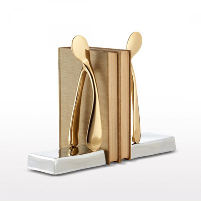 Serre-livres wishbone pair