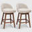 Detweiler Modern Upholstery 26"H Swivel Counter Stool