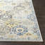 Hillsby Machine Woven Oriental Blue/Yellow/Grey Area Rug-33063457
