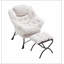 Méridienne moderne avec repose-pieds, accoudoirs et poche latérale, parfaite pour les petits espaces et la détente-369000343