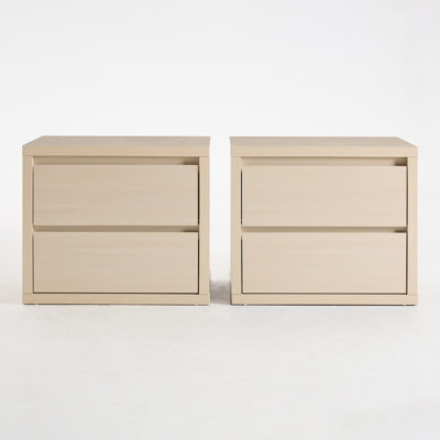 Fere 27'' W 2-Drawer Nightstand (Set Of 2)