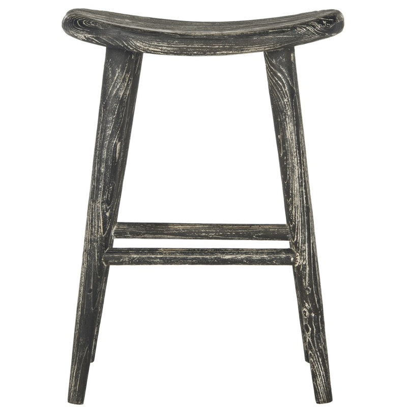 Abdulkadir Solid Wood Counter Stool, Counter Stool (24.2" Seat Height)
