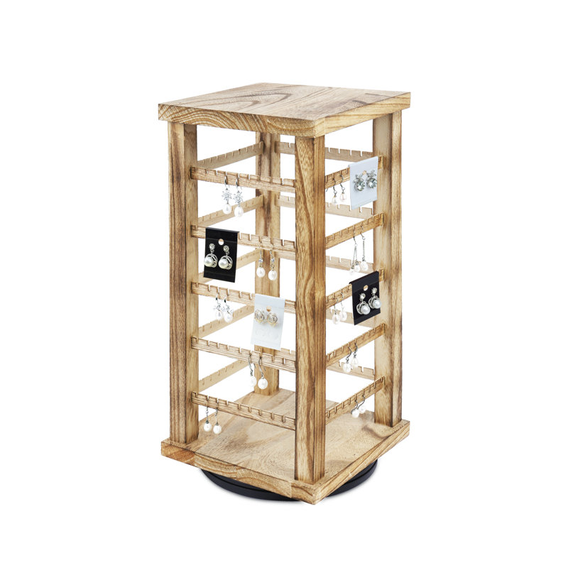 Wood Jewelry Stand