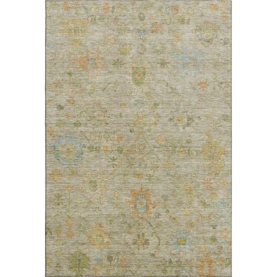Premium Machine Washable Mayfield AMF1930 Global Rug