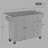 Lantha Solid Wood Top Kitchen Cart-112203129