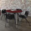 Plateau de table Kee, 4 chaises empilables-1528929530-1562182181-1562182179