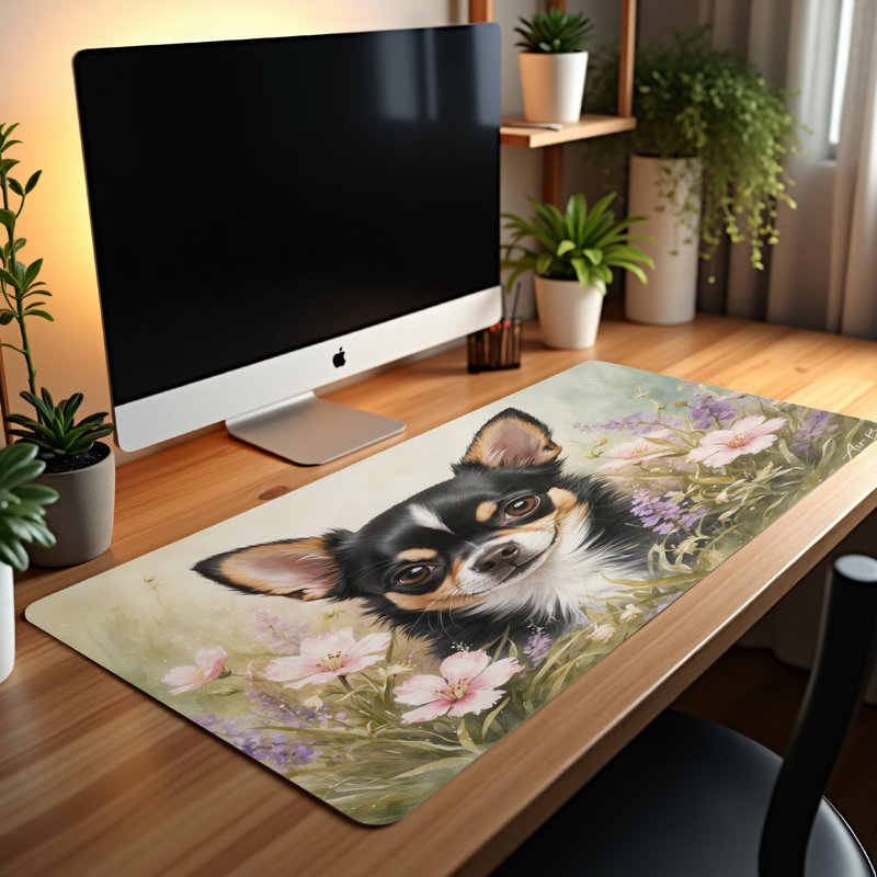 Polyester Desk Pad, 23.6x13.8