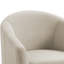 Fauteuil demi-tonneau pivotant rembourré Aunna-1858422839
