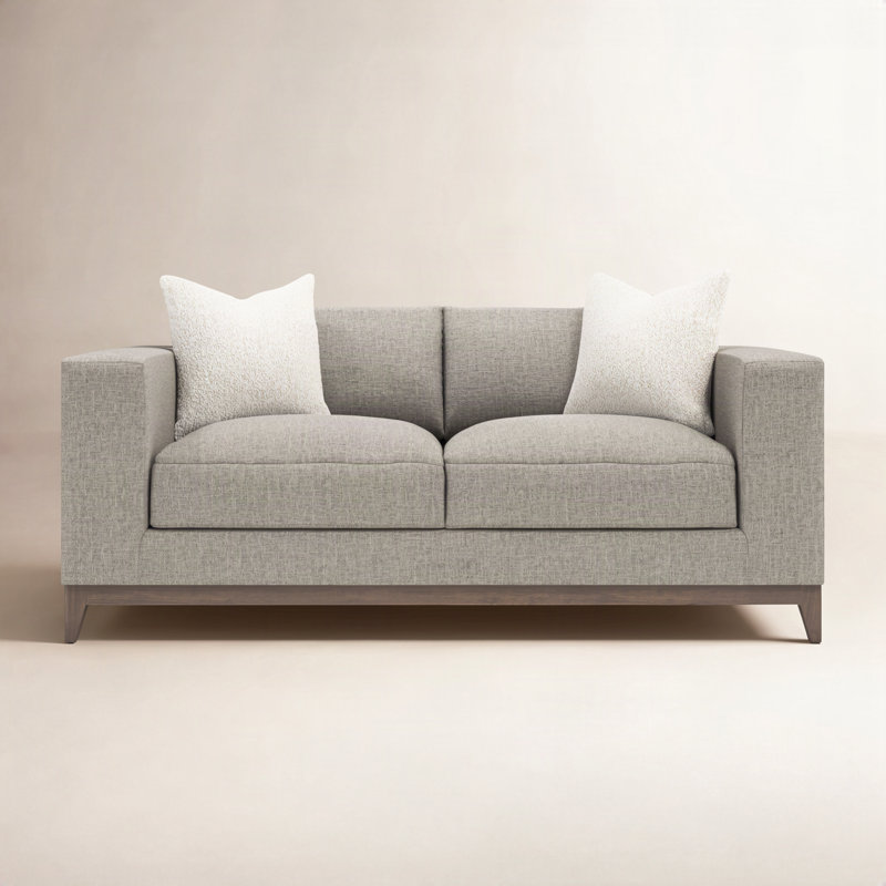Bernhardt Noel Fabric Loveseat, Oatmeal