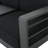 3 SEATER SOFA W/ METAL TRAY-1674601366