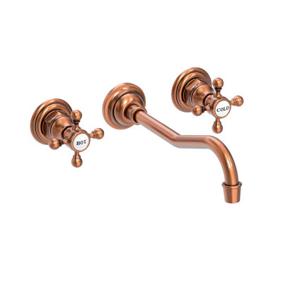 Chesterfield Wall Mount Bathroom Faucet