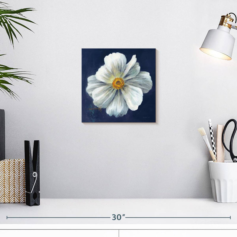 Harnek Boldest Bloom I bleu foncé, H 10 po x l 10 po